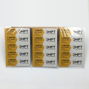 200gsm-450gsm papel rasguño ganar la lotería tarjeta con el número de Pin y el Bar código QR - Product Image 1