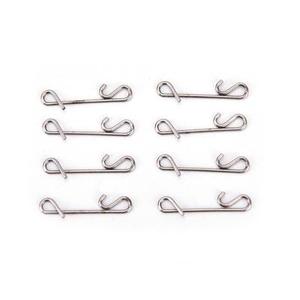 Fishing Swivel <strong>Hook</strong> Wrapping Snap Fishing <strong>Line</strong> Wire Connector Snap Pin Without Knot Tackle - Product Image 6