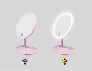 专业虚荣触摸传感器开关单面椭圆形软 led灯构成表镜 - Product Image 6