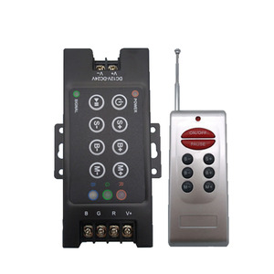 8 Key RF RGB Controller DC 12V 24V RF Wireless Dimmer LED Controller For Lighting String LED Strip - Product Image 5