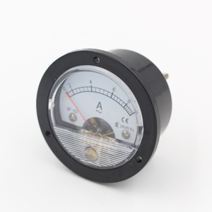 Así que-52 circular ac ampere medidor analógico amp medidor 10a redondo con panel analógico amperímetro medidor ac 0-10a de medición