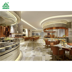 Nhà hàng bằng gỗ hiện đại đặt đồ nội thất thương mại Montreal cho khách sạn và nhà hàng - Product Image 2