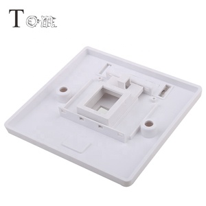 TOM MB-08-01 Cat6 RJ45/RJ11 3 M tipi faceplate 3 M keystone faceplate ağ faceplate - Product Image 6
