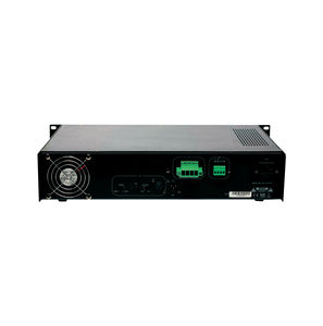 Lucky tone analógico 100v, transformador sistema de endereço público amplificador de potência 360w com entrada 24v dc