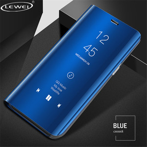 Ayna Akıllı Görünüm Kılıfı Için Xiaomi Redmi 5 Artı 7 6A Not 7 5 4X6 Pro Flip Deri mi 9 SE 6X Max 3 <span class=keywords><strong>F1</strong></span> Mix 3 A2 8 Lite Kapak