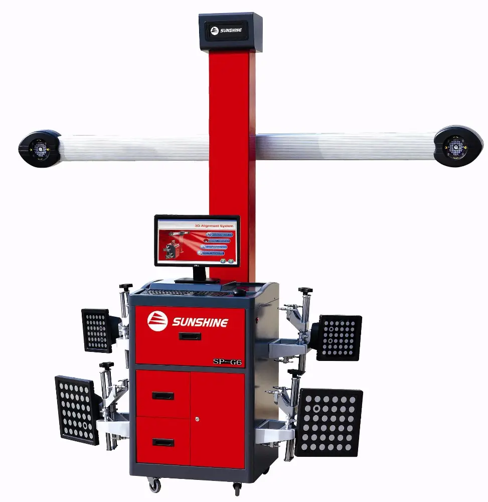 Wieluitlijning apparatuur 3d wiel aligner met CE & ISO Certificaat