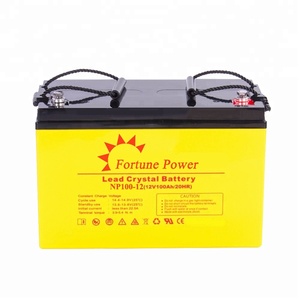 12v 100ah深循环凝胶铅酸太阳能蓄电池vrla电池