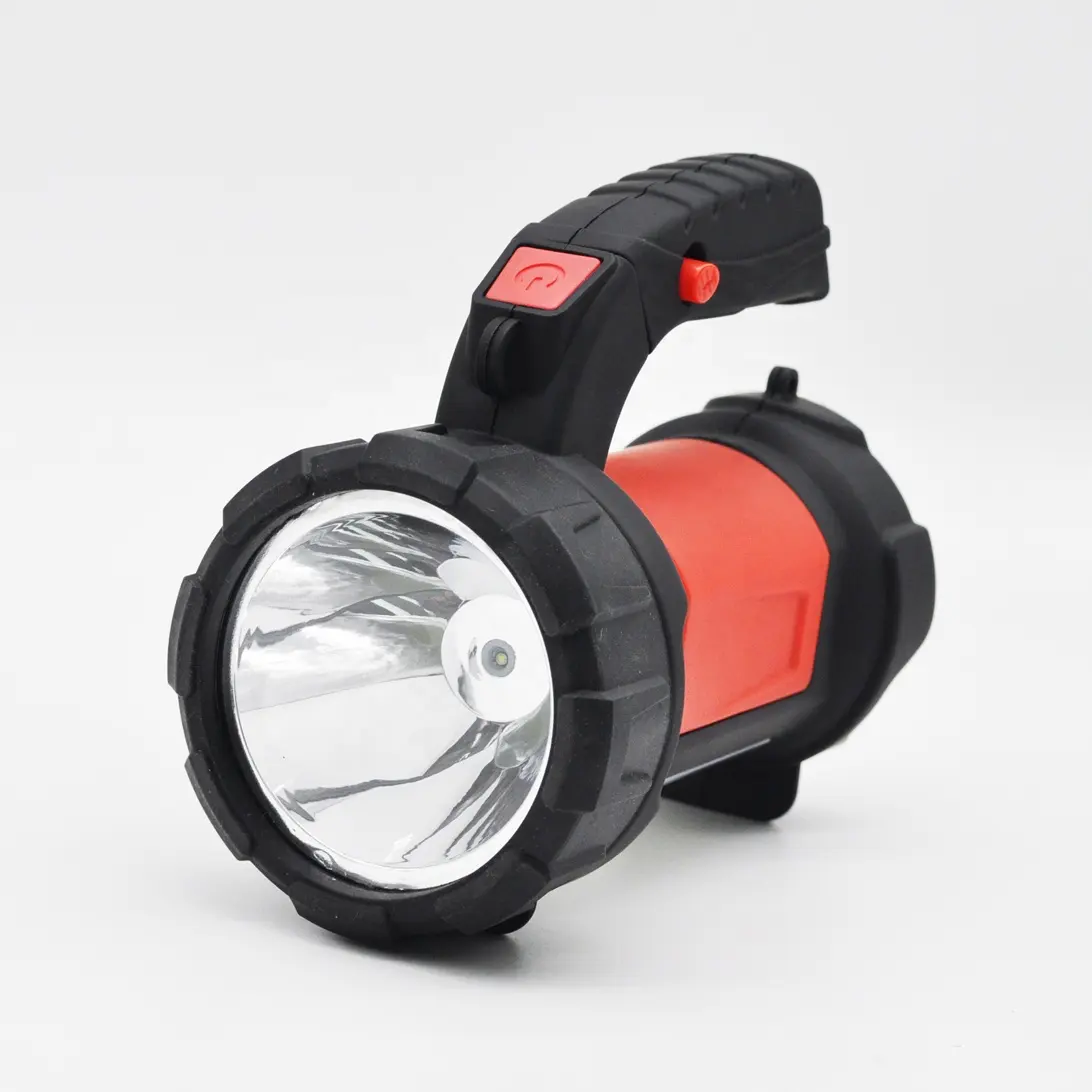 Trevo 4 * AA mão lâmpada Ultra Bright Caça Holofote lanterna led el feneri 3W COB Holofote