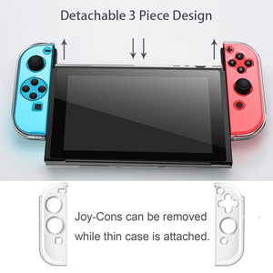 Nintendo anahtarı konsol kabuk için özel anahtarı durumda koruyucu kılıf oyun aksesuarları