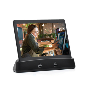 Terminal POS Android OEM de 10 pulgadas con soporte de carga Tableta de restaurante Android 9,0 con procesador MTK e impresora - Product Image 4