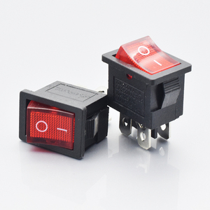 Kapalı 6A 250VAC 10A <span class=keywords><strong>125V</strong></span> Rocker anahtarı için anahtarı üzerinde kapalı led ışık ile elektronik ürün