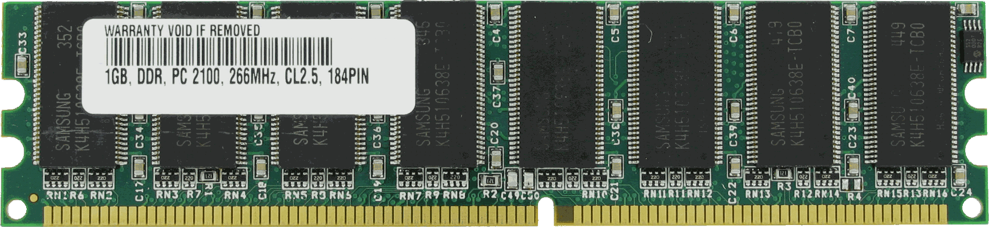 1 Гб 400 МГц PC3200 <span class=keywords><strong>DDR</strong></span> <span class=keywords><strong>DIMM</strong></span> для настольных памяти