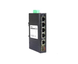 Outdoor Full Gigabit Din Rail 6-port Full Gigabit Industrial PoE Switch for NVR WIFI CCTV <strong>system</strong>