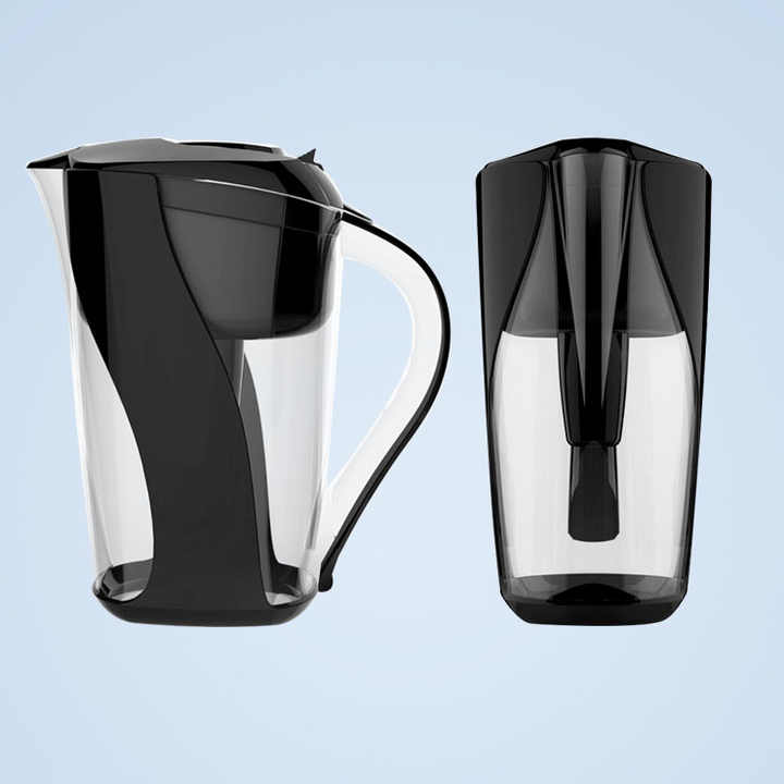 10 tasse Portable Alcaline Filtre À Eau Pichet avec Plus Durables Avancé Grande Purification D'eau Cruche