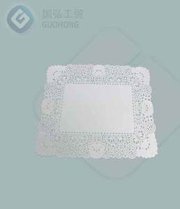 Disposable 10&quot; 12&quot; 14&quot; Inches China Food Grade <strong>White</strong> <strong>Round</strong> <strong>Paper</strong> Dollies Platemat - Product Image 3