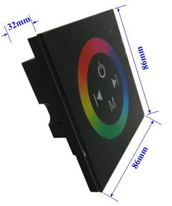 DC12V-24V RGB Touch Panel <strong>Controller</strong> for LED RGB Strips Lamp - Product Image 6
