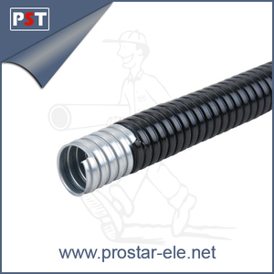 16mm PVCコーティング電気フレキシブルコンジットパイプgiフレキシブルコンジット - Product Image 2