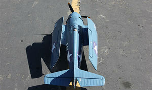 RTSスカイフライトホビー1200mmウィングスパンF4FRCPropeller Plane Wireless Remote Control Toy Airplane優れた品質