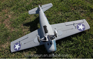 RTSスカイフライトホビー1200mmウィングスパンF4FRCPropeller Plane Wireless Remote Control Toy Airplane優れた品質