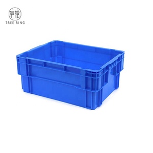 Uncollapsible <strong>Stack</strong> <strong>Nest</strong> Plastic Tote Rigid Fish <strong>Container</strong> for Water <strong>and</strong> Seafood Storage
