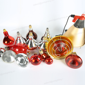חוות חזיר עוף 100w~300w נורת אינפרא אדום מנורת חימום לעופות