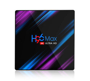 H96 מקסימום 3318 Rockchip RK3318 Quad Core זיכרון RAM 4GB ROM 32GB Dual Wifi OS אנדרואיד 9 טלוויזיה תיבה h96