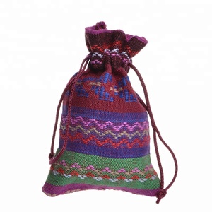 Bolsa de muselina con cordón de tela de lona de algodón orgánico de Dubái, venta al por mayor, resistente - Product Image 2