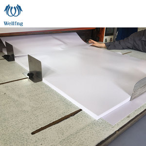 Top Sale 0.3 mm clear Matte <strong>White</strong> Embossed <strong>PVC</strong> Film <strong>Plastic</strong> Sheet - Product Image 6