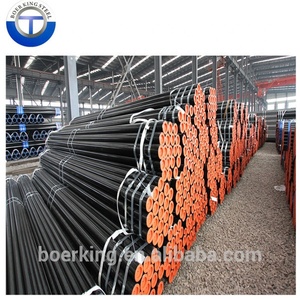 Fabrika çelik lehimsiz borular astm a106 gr b nace mr 0175 boru