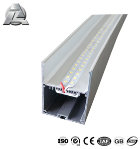 อลูมิเนียมสแควร์โปรไฟล์50x50สำหรับแสงทางอ้อมledแถบ - Product Image 2