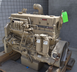 Genuineオリジナル375HP CumminsディーゼルエンジンQSM11ためqsmショベルローダークレーン