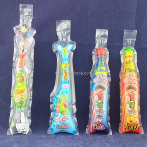 100 ml 150 ml מיץ מנגו פאוץ/מיץ פירות צורת מנגו פאוץ