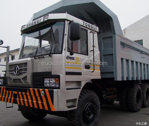 Shacman כריית 6x6 משאית אשפה עבור תחבורה פחם