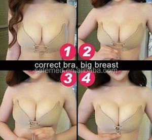 Push Up Görünmez Sütyen/İpli Straplez Görünmez Sutyen/Kravat push up backless sutyen/