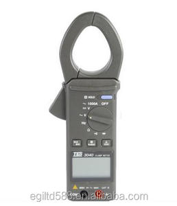 TES-3040 AC Clamp Meter Digital Multimeter Resistance Tester
