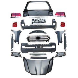 Çok dayanıklı Land Cruiser LC200 dönüşüm kiti vücut kitleri için Toyota güncellemesi için 2016-2018 - Product Image 5
