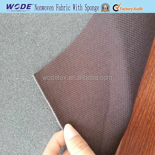 Nonwoven Fabric Laminated With Sponge
