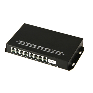 桌面-1对8通道电话光纤到RJ11媒体转换器 - Product Image 4