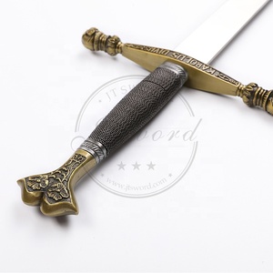 Espada ortaçağ şövalye <span class=keywords><strong>Carlos</strong></span> <span class=keywords><strong>V</strong></span> silah kılıç ekran plak ile