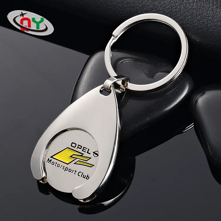 Индивидуальные металлические кольца для ключей, оптовая продажа, металлический Умный брелок для ключей с именной биркой, брелок для ключей