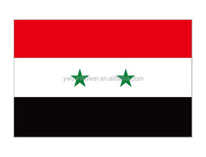 カスタムミニポールポリエステル手を振るシリア国旗シリア国旗