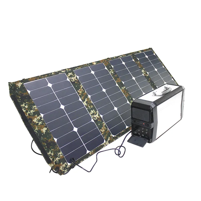 Generador de caja de energía de sistema Solar avanzado de células solares de 500W/700W