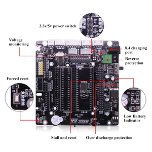 4WD Smart Car Drive Scheda di Espansione Robot di Estensione Scheda di Controllo di Sviluppo 51 <span class=keywords><strong>Raspberry</strong></span> <span class=keywords><strong>Pi</strong></span>