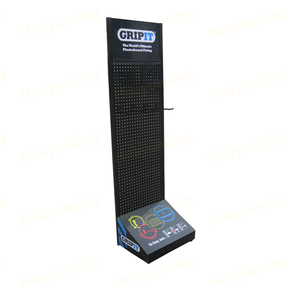 Pannello forato Display Rack Vendite Calde di Trasporto In Piedi Vendita Al Dettaglio Su Ordinazione Negozio e Negozio di Mercanzie di Metallo per la Vendita Al Dettaglio