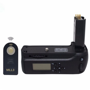 M eike MK-D80Lจอแอลซีดีแนวตั้งแบตเตอรี่G Rip H OlderสำหรับD90 D80 DSLRกล้องSLR - Product Image 5