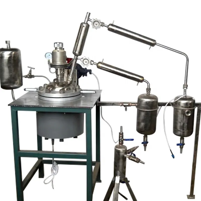 Pilot scale stainless steel esterification pyrolysis reactor