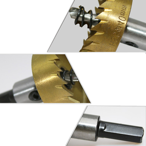 Demir paslanmaz metal derin delik kesici matkap uçları seti ağır hizmet için - Product Image 3
