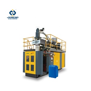 30L-60L HDPE şişe üfleme kalıp makinesi Çift Istasyon otomatik üfleme makinesi