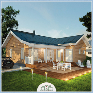 PVC panel EPS Fiber Çimento Prefabrik Küçük Kabin Ev Villa Eko Modüler Ev