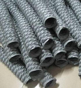 Toptan Pvc naylon güçlendirilmiş hortum taze hava hortumu egzoz borusu kompozit teleskopik kanalı plastik hava kanalı vakumlu tüp